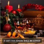 Whiskey Glass Set with Chilling Stones & Coasters