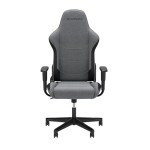 Ergonomic Grey Gaming Chair with Recline Feature