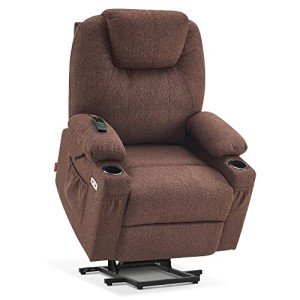 MCombo Power Lift Recliner Sofa with Massage & Heat