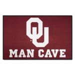 Oklahoma Sooners Man Cave Accent Rug - 19" x 30