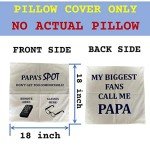 Papa Pillow Covers - Perfect Gift for Granddad