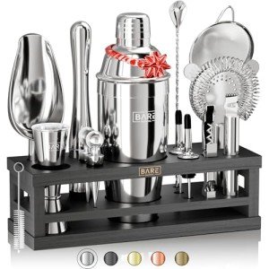 BARE BARREL® 16-Piece Mixology Bartender Kit