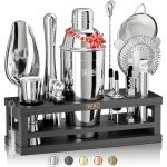 BARE BARREL® 16-Piece Mixology Bartender Kit