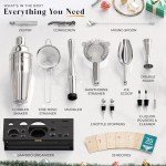 BARE BARREL® 16-Piece Mixology Bartender Kit