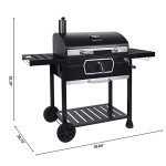Royal Gourmet 30-Inch Charcoal Grill & Smoker