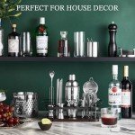 24-Piece Cocktail Shaker Set for Home Bar