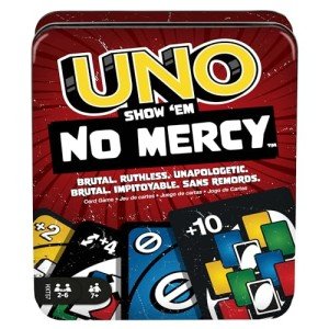 UNO Show 'Em No Mercy Card Game Tin