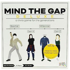 Mind the Gap Deluxe Trivia Game for Mancaves