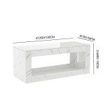 Modern LED Coffee Table with App Control