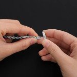 Stylish 20 Inch Stainless Steel Rope Necklace