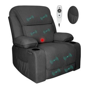 Comfortable Electric Recliner Chair with Cup Holders