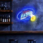 Beer Neon Wall Sign for Man Cave Decor