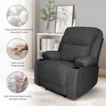 Comfortable Electric Recliner Chair with Cup Holders