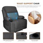 Comfortable Electric Recliner Chair with Cup Holders