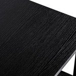 ChooChoo Mission Black Coffee Table with Shelf