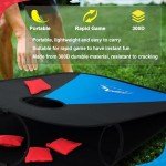 Himal Portable Cornhole Boards with 8 Bean Bags