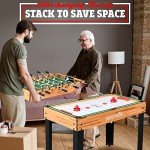 4-in-1 Multi Game Table for Mancave Fun
