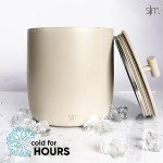 Stylish Insulated Ice Bucket with Scoop – 100oz