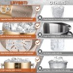 Stainless Steel Insulated Ice Bucket for Parties