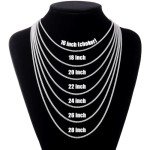Men's Silver Tone Wheat Chain Necklace - 20 Inch