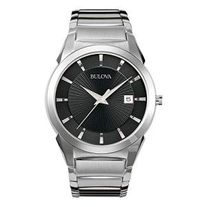 Bulova Men's Quartz Watch with Calendar, 38mm