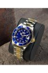 Invicta Men's Pro Diver Automatic Watch - Blue & Gold