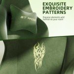 Ergonomic Velvet Gaming Chair with Footrest & Massage