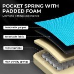 Comfortable Dowinx Gaming Chair with Footrest and Massage