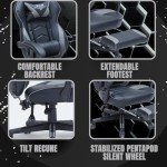 Ergonomic High Back Gaming Chair for Comfort