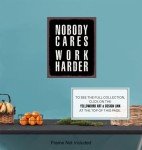 Motivational Wall Art - Hustle Harder Decor