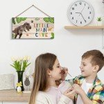 Little Man Cave Dinosaur Quote Wall Art Sign