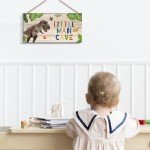 Little Man Cave Dinosaur Quote Wall Art Sign