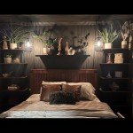 Industrial Pipe Wall Mount Shelf - 5 Tier Black