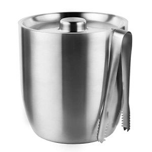 Tiken 3L Insulated Stainless Steel Ice Bucket