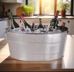 Aspen Stainless Steel Beverage Tub – 25-Quart