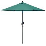 Sunnyglade 7.5' Dark Green Patio Umbrella