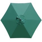 Sunnyglade 7.5' Dark Green Patio Umbrella
