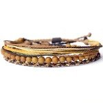 Men’s Adjustable Natural Stone Healing Bracelet