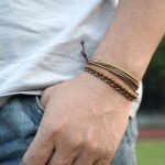 Men’s Adjustable Natural Stone Healing Bracelet