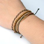 Men’s Adjustable Natural Stone Healing Bracelet