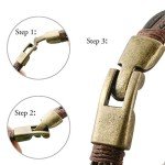Vintage Leather Rope Bracelet for Men