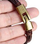 Vintage Leather Rope Bracelet for Men