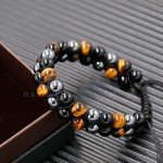 Stylish Triple Protection Bracelet for Luck and Prosperity
