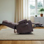 MCombo Large Dual Motor Massage Recliner Sofa