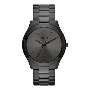 Stylish Waterproof Black Stainless Steel Men's Watch