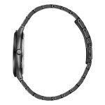 Stylish Waterproof Black Stainless Steel Men's Watch