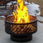 26" Wood Burning Fire Pit with Grill & Cover