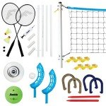 Franklin Sports 5-in-1 Outdoor Game Set