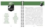 National Parks Word Search Puzzles for Mancaves
