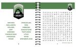 National Parks Word Search Puzzles for Mancaves